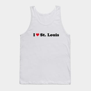 I Love St Louis Tank Top